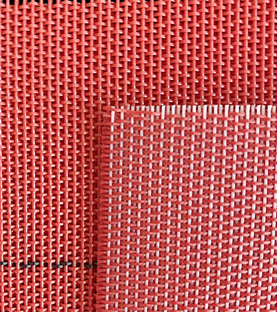 Polyester woven dryer mesh fabric